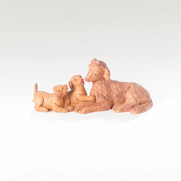 Dog Family - Fontanini® 5" Collection