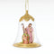 Holy Family Glass Bell Christmas Ornament - Fontanini Gift Collection