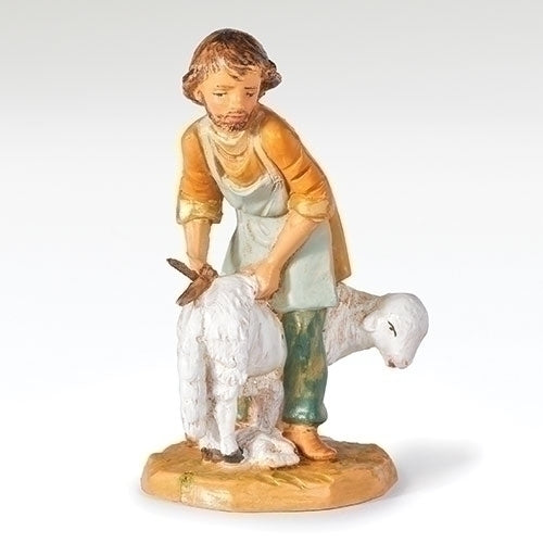 Eder the Sheep Shearer - Fontanini® 5" Collection