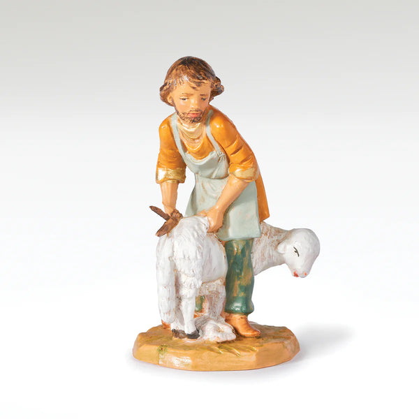 Eder the Sheep Shearer - Fontanini® 5" Collection