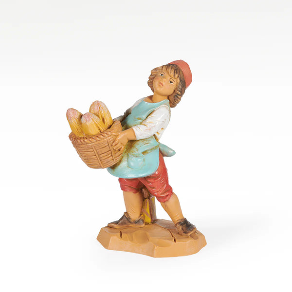 Isaak, the Young Baker Child - Fontanini® 5" Collection