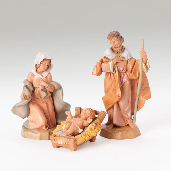 Classic Holy Family, Set of 3 - Fontanini® 5" Collection