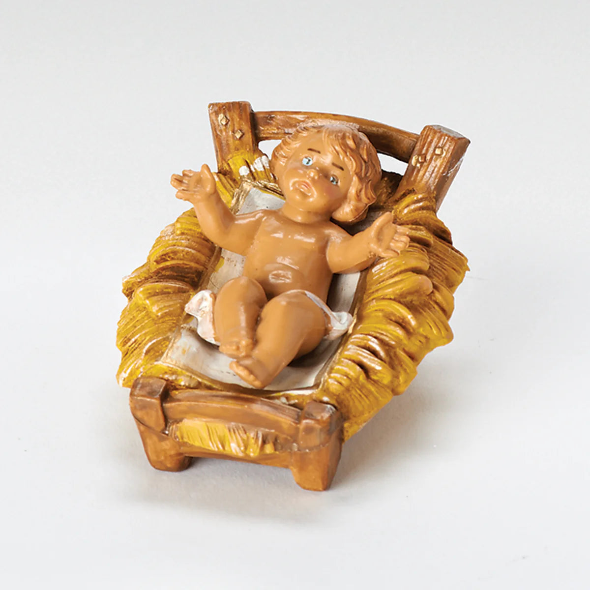 Classic Baby Jesus With Manger- 2 pieces - Fontanini® 5" Collection