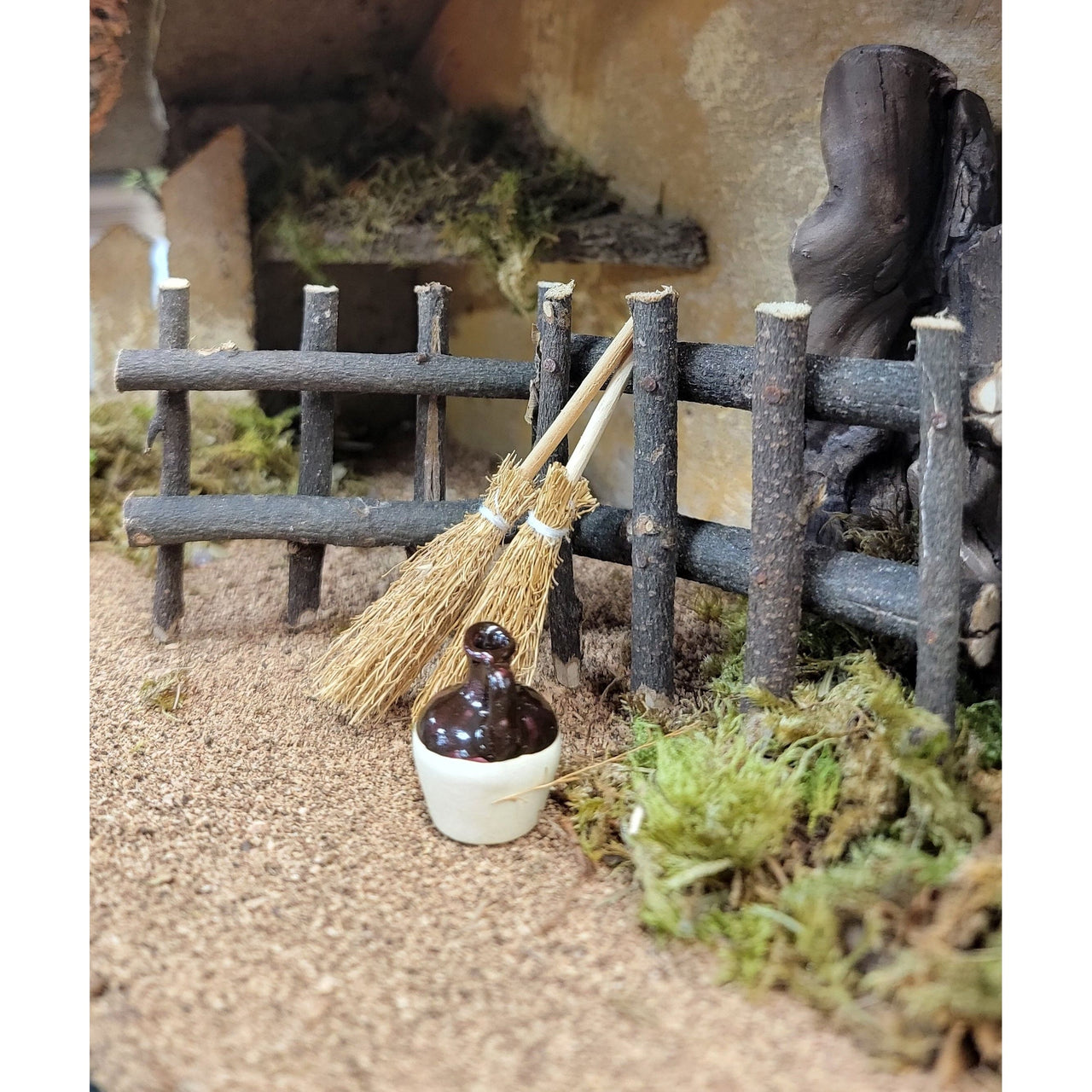 Set of 5 Rustic Vineyard Accessories - Landscape Compatible with Fontanini