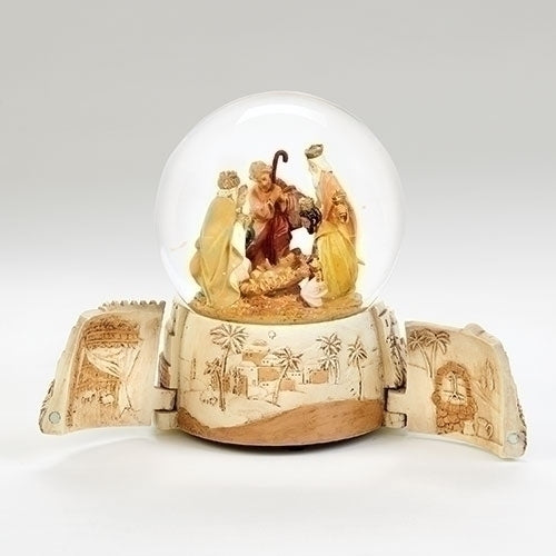 Magi Glitterdome with Folding Scene Base by Fontanini - RETIRED SALE