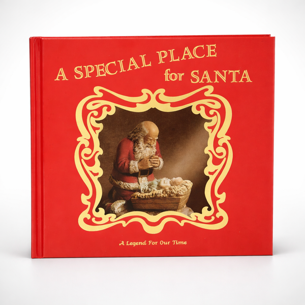 A Place For Santa Book about Kneeling Santa #10028
