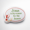 Kneeling Santa "Jesus Is The Reason" Pin by Roman Inc #15410