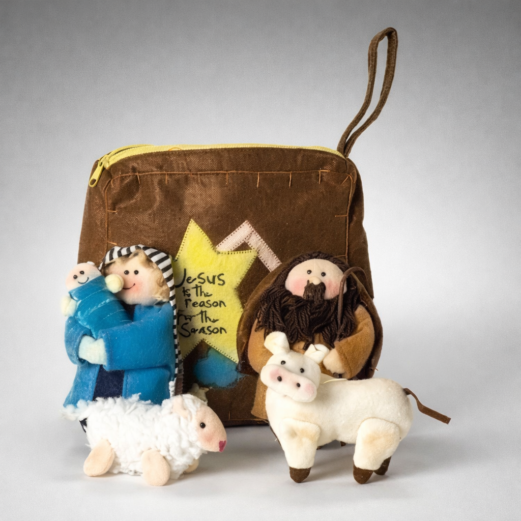 Fabric Children's Nativity with Bag #20967 - SALE