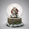 Kneeling Santa by Joseph Studio Glitterdome Snow Globe #35392 - SALE