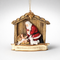 Kneeling Santa Ornament by Roman Inc #39546