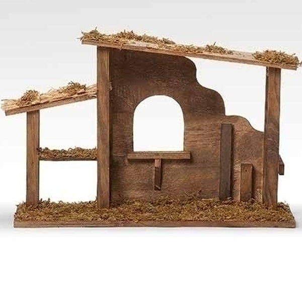 12" Wooden Stable #50590 - Fontanini® 7.5" Collection