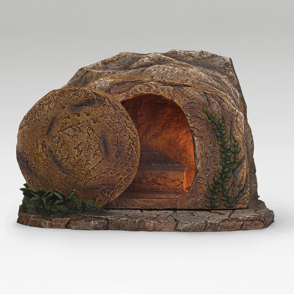 Resurrection Scene Tomb with Moveable Stone - Fontanini® 5" Collection