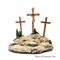 Crucifixion Scene Only with Crosses & Crucifix - Fontanini® 5" Collection