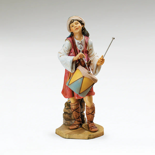 Jareth, Drummer Boy - Fontanini® 50" Lifesize Masterpiece Collection