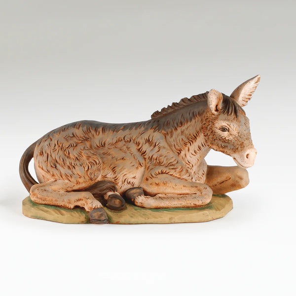 Seated Donkey - Fontanini® 50" Lefesize Nativity Collection