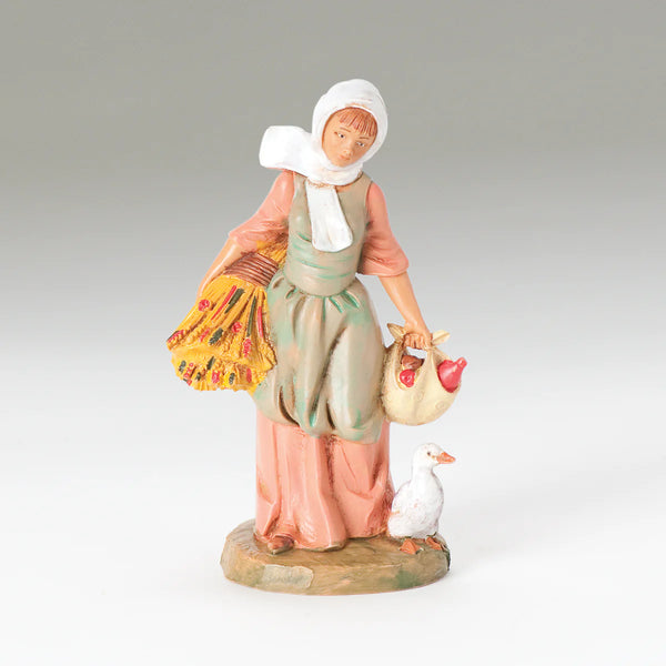 Hannah, Farmer - Fontanini® 5" Collection