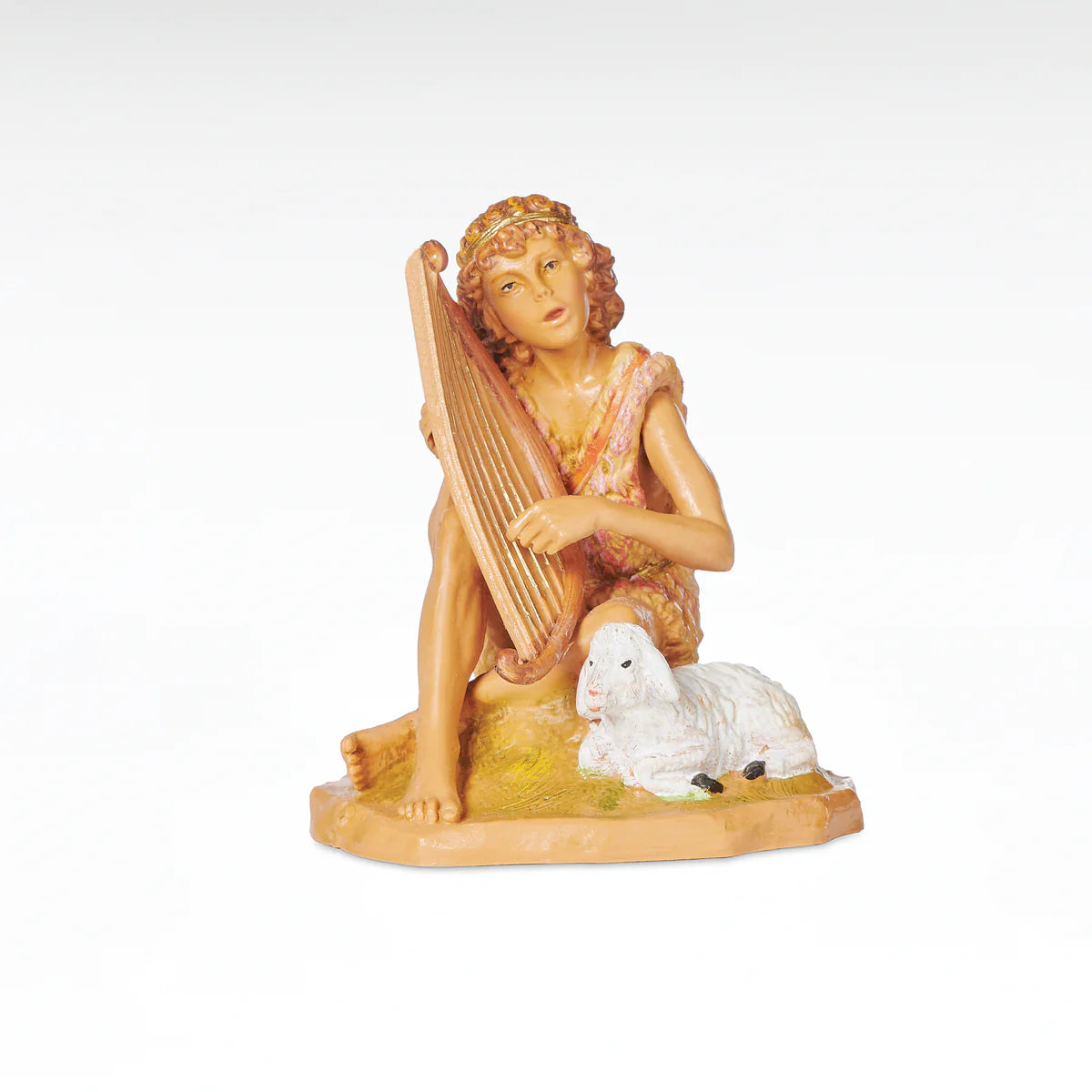 Azarel the Harpist Shepherd - Fontanini® 7.5" Collection