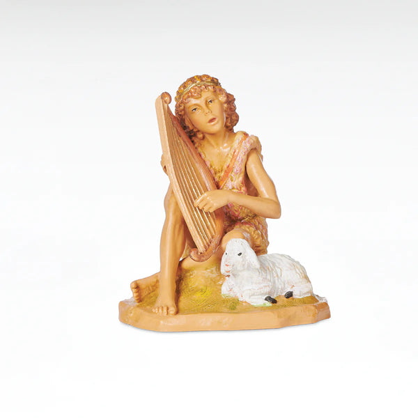 Azarel the Harpist Shepherd - Fontanini® 7.5" Collection