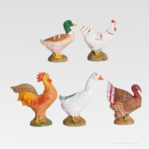 Bethlehem Birds, Set of 5 - Fontanini® 7.5" Collection