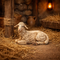 Seated Sheep - Item 52941 - Fontanini® 12" Collection