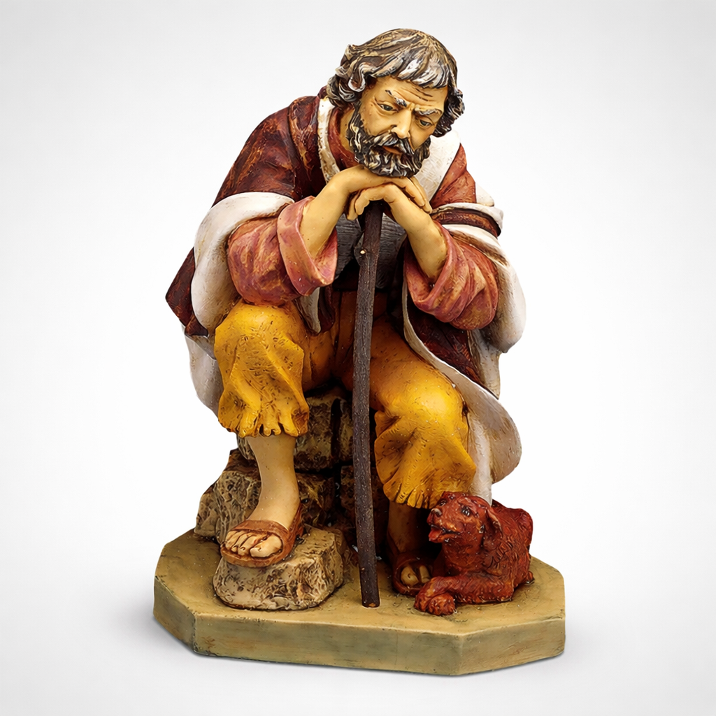 Abraham, Shepherd with Dog - Fontanini® 27" Collection