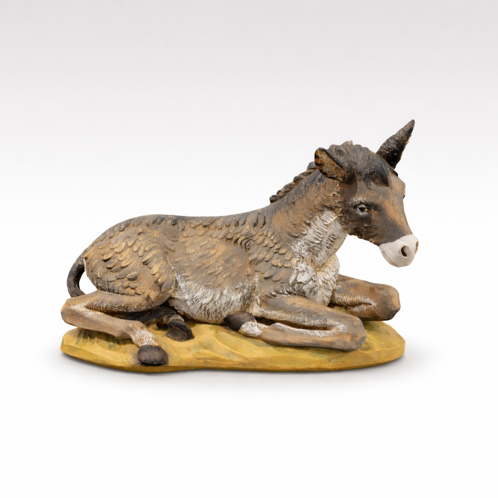 Seated Donkey - Fontanini® 20 Inch Masterpiece Collection