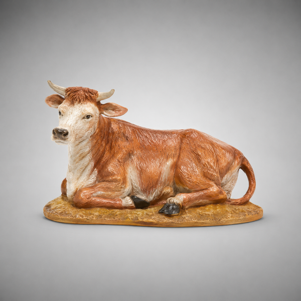 Seated Ox #53734 Fontanini Italian Nativity 18 inch animal figure