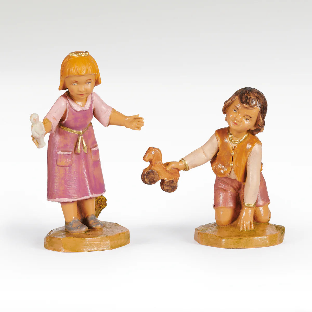 Ella and Cai, Toymaker's Children Set - Fontanini® 5" Collection