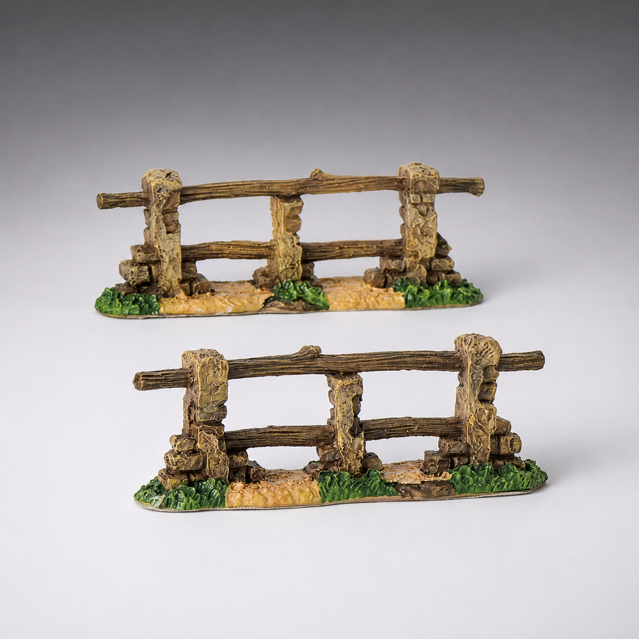 2 Piece Landscape Farm Fence - Fontanini® 5" Collection
