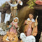 6 Piece Figure Set with Italian Stable - Fontanini® 5" Collection