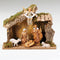 6 Piece Figure Set with Italian Stable - Fontanini® 5" Collection