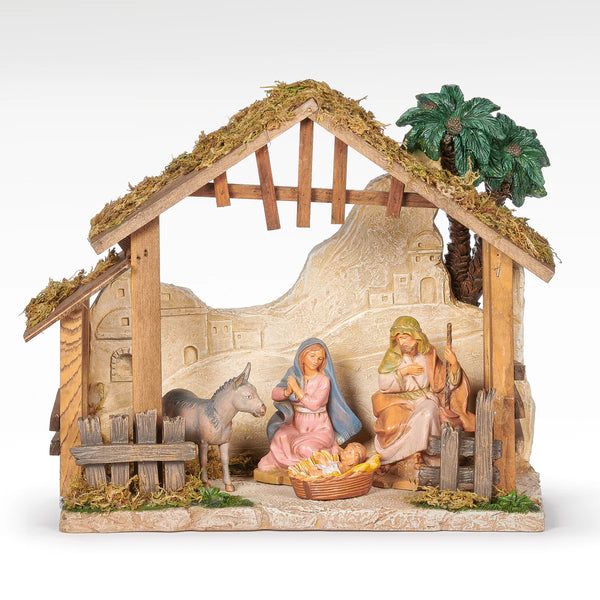 4 Piece Oasis Nativity Set - Fontanini® 5" Collection