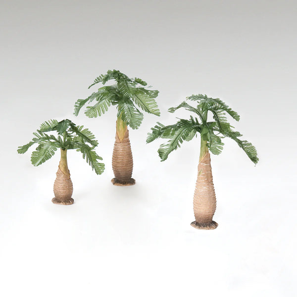 3 Piece Bell Palm Tree Set - Fontanini® 5" Collection