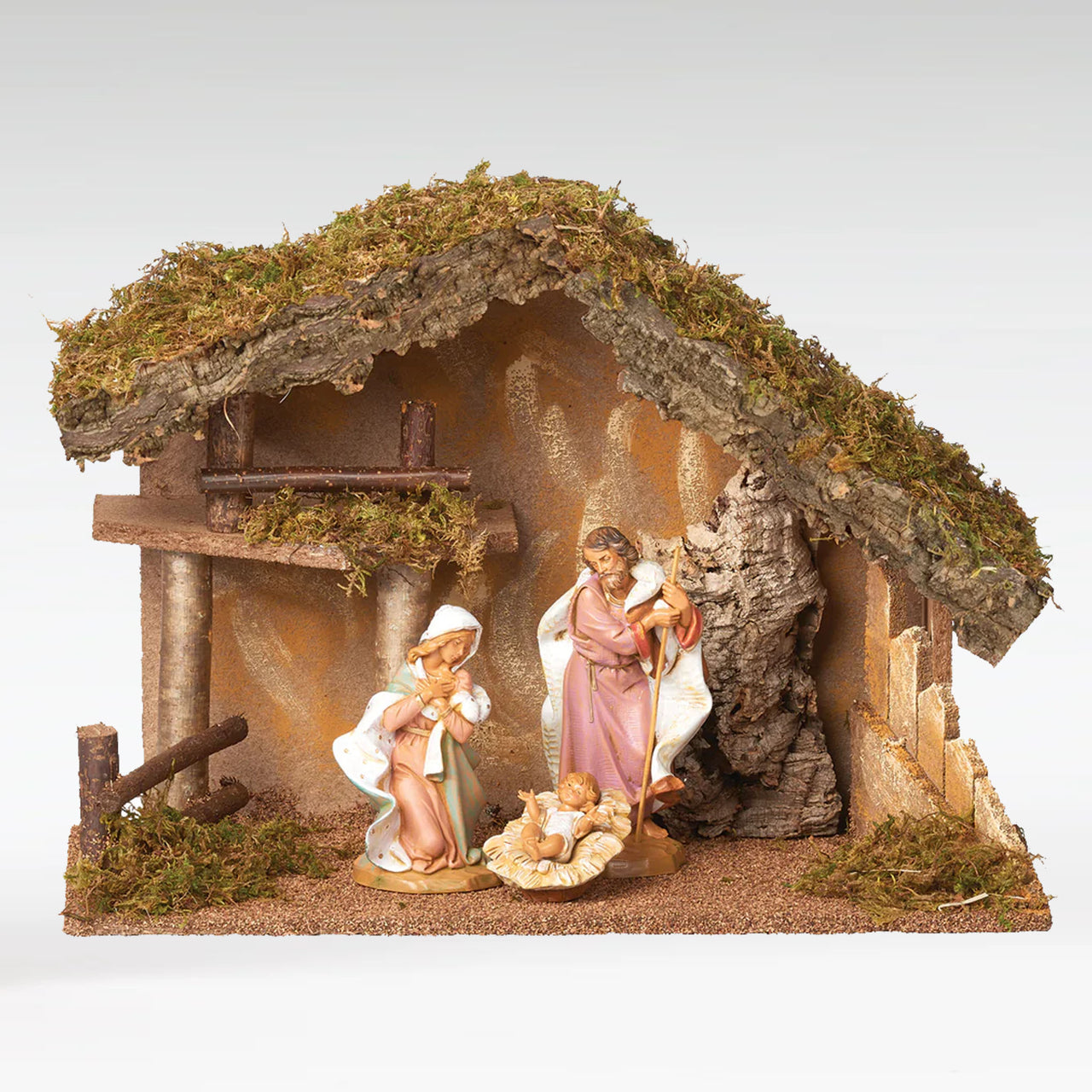 3 Piece Italian Stable Nativity Set - Fontanini® 7.5"