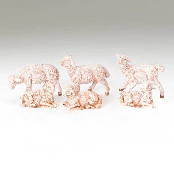 Sheep, Set of 6 - Fontanini® 3.5" Collection
