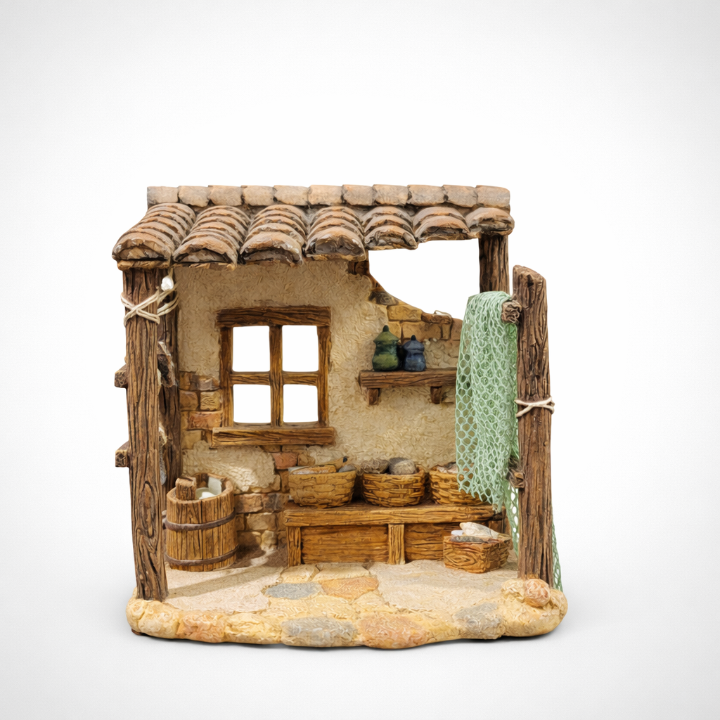 Fish Monger Stall - Fontanini® 5" Collection