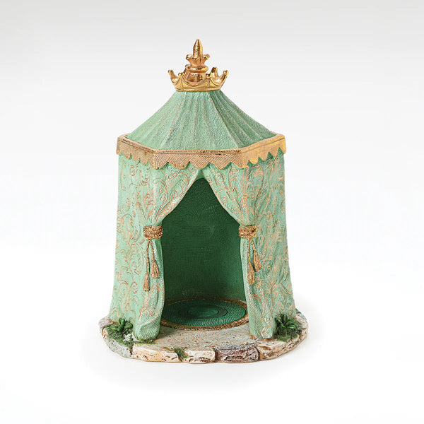 GREEN Melchior King's Tent - Fontanini® 5" Collection