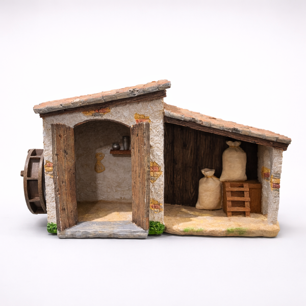 FARMHOUSE MILL with Water Wheel - Fontanini® 5" Collection