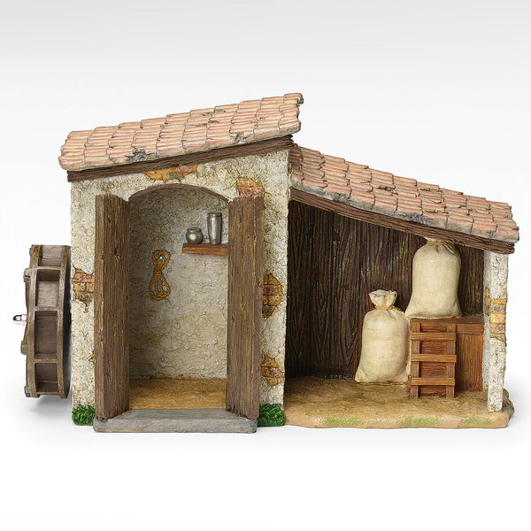 FARMHOUSE MILL with Water Wheel - Fontanini® 5" Collection