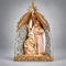 Arched Holy Family Ornament with Village Carving- Fontanini Gift Collection