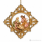 2026 Gold Filagree Cameo Event Ornament - Fontanini Gift Collection