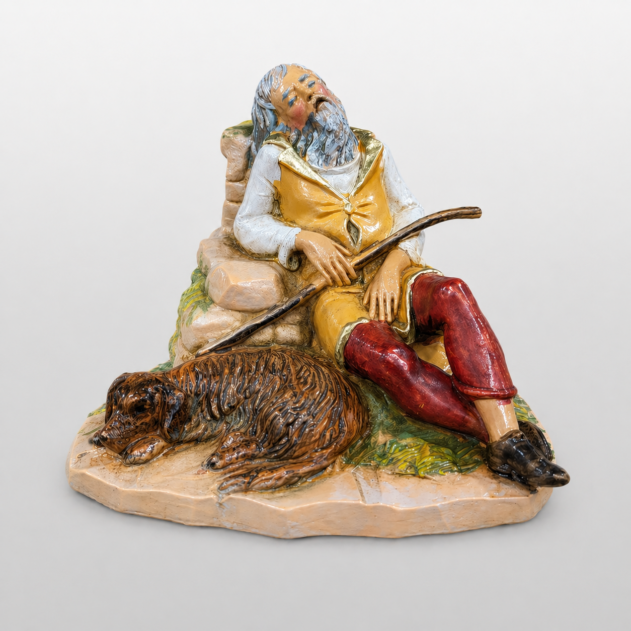 Abram, Elder Shepherd with Dog - Fontanini® 5" 2024 Limited Edition - SALE