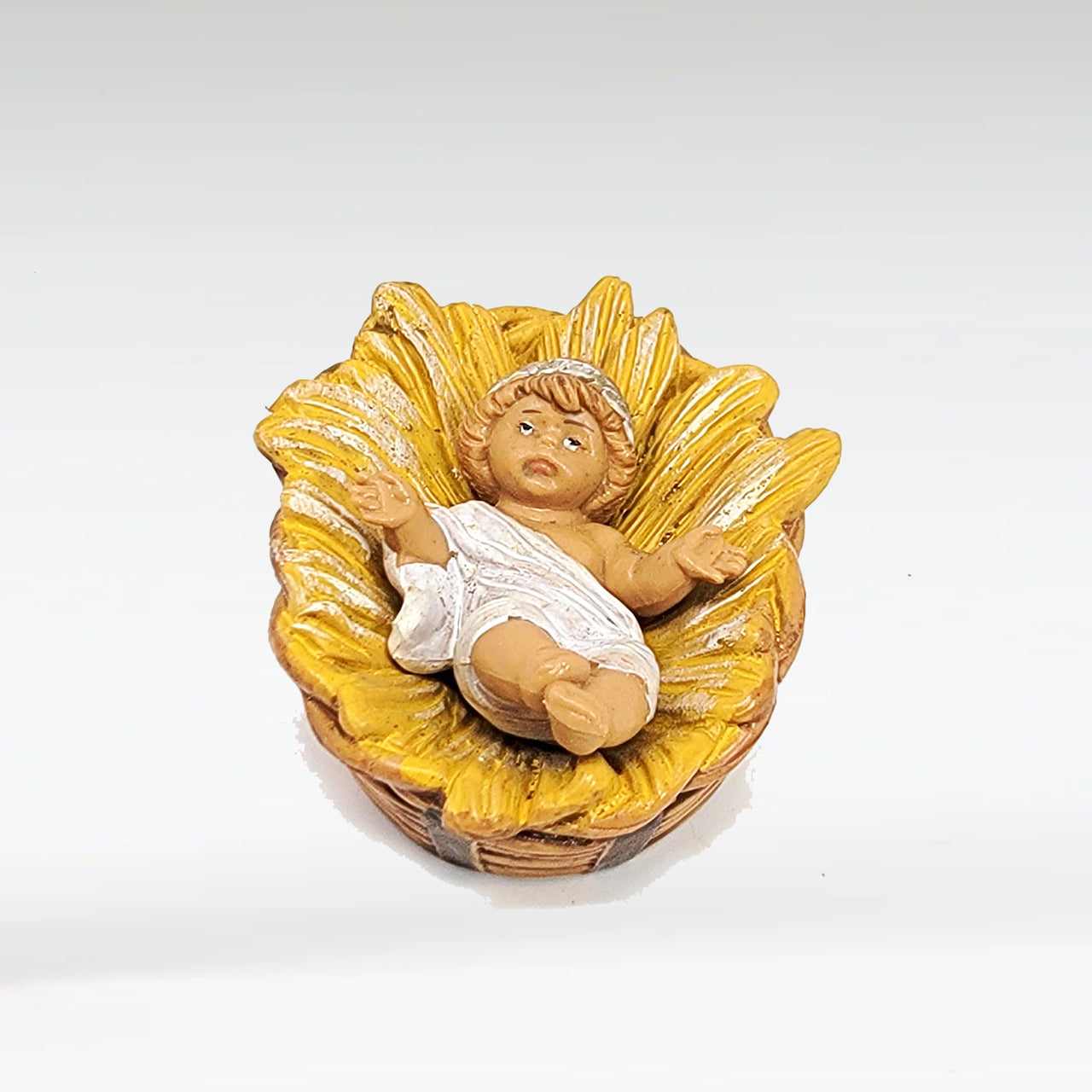 Centennial Baby Jesus With Manger (2 Pcs) - Fontanini® 5" Collection