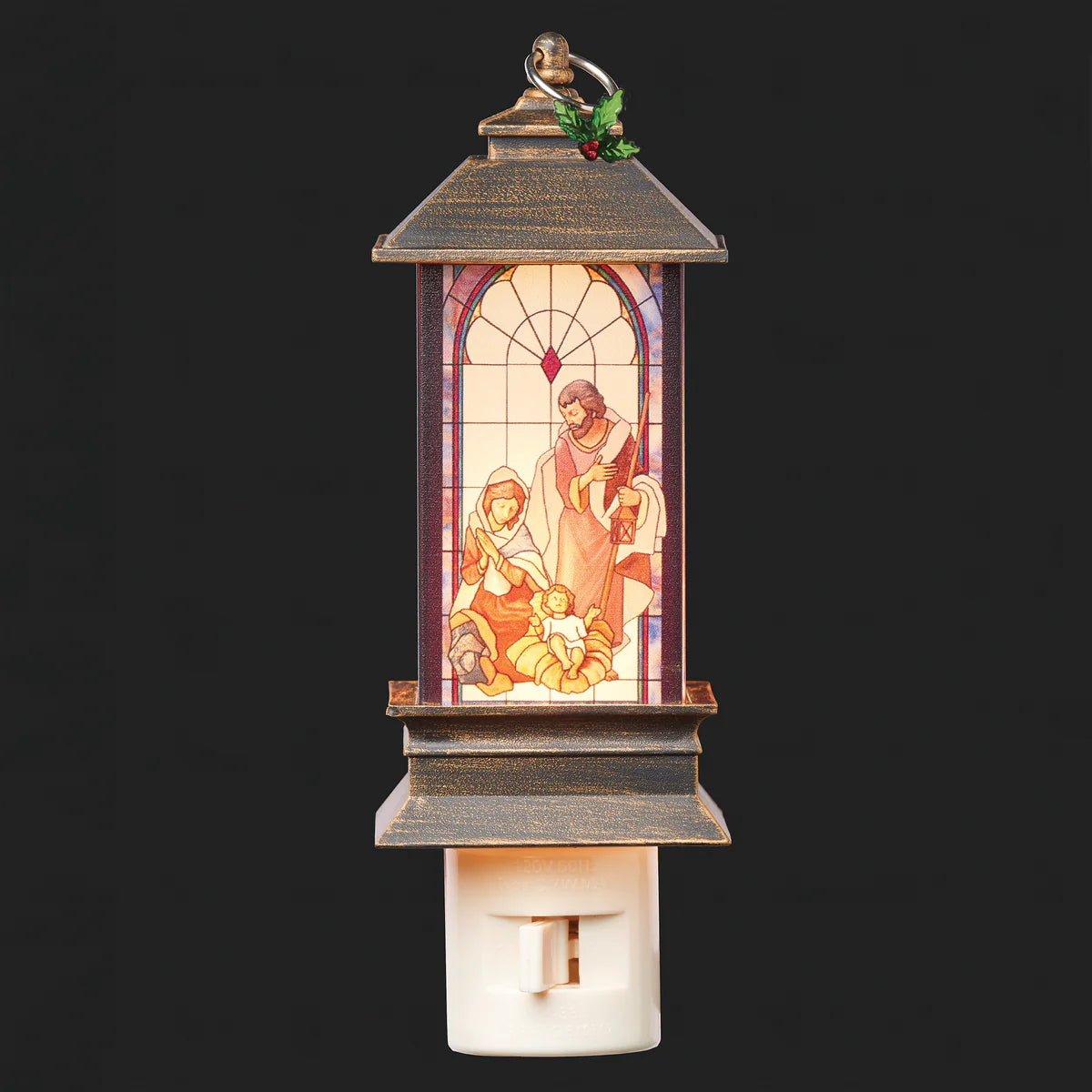 6" Holy Family Night Light by House of Fontanini Gift Collection