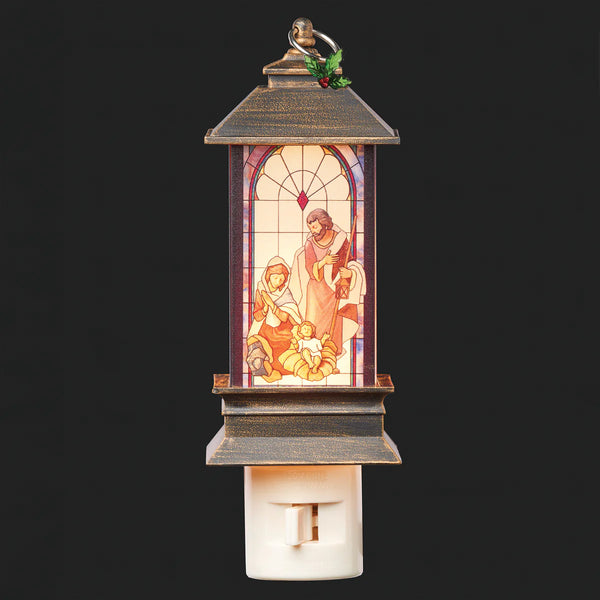 6" Holy Family Night Light by House of Fontanini Gift Collection