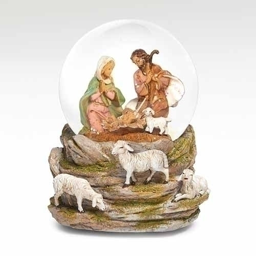 Shepherd's Wake Nativity Musical Glitterdome® - Fontanini® Gift Collection