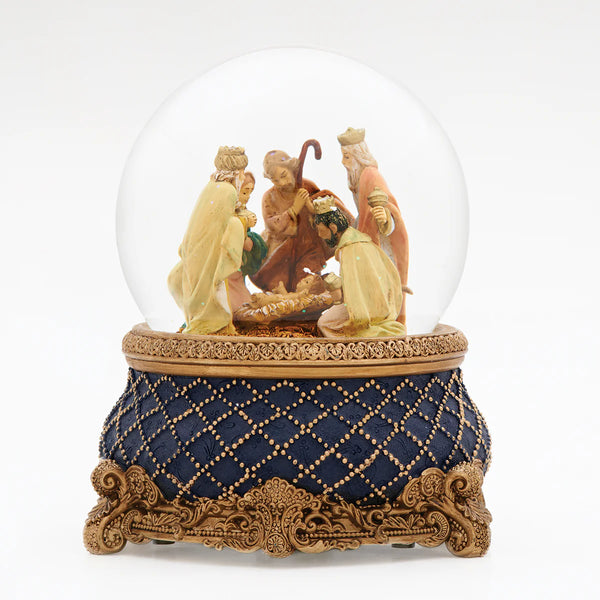 We Three Kings,  Musical Nativity Scene Glitterdome® - Fontanini®
