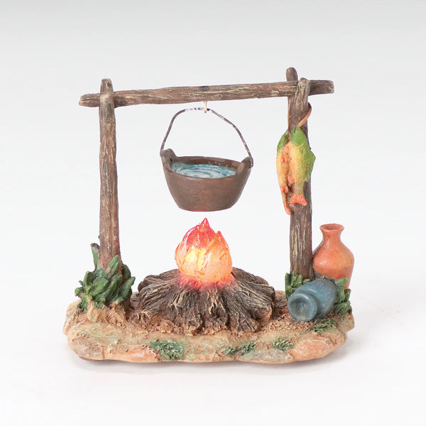 Lighted Campfire Stove - Fontanini® 5" Collection