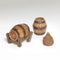 3 Piece Winery and Vineyard Barrel Accessories - Fontanini® 5" Collection