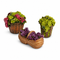 3 Piece Grape Vineyard Basket Set - Fontanini® 5" Collection